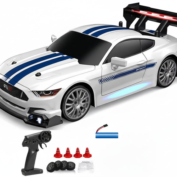 GTR 1:24 Stunt Racing Drift 20km/h High Speed Remote Control RC Car With Extra Tires - Project M Shop