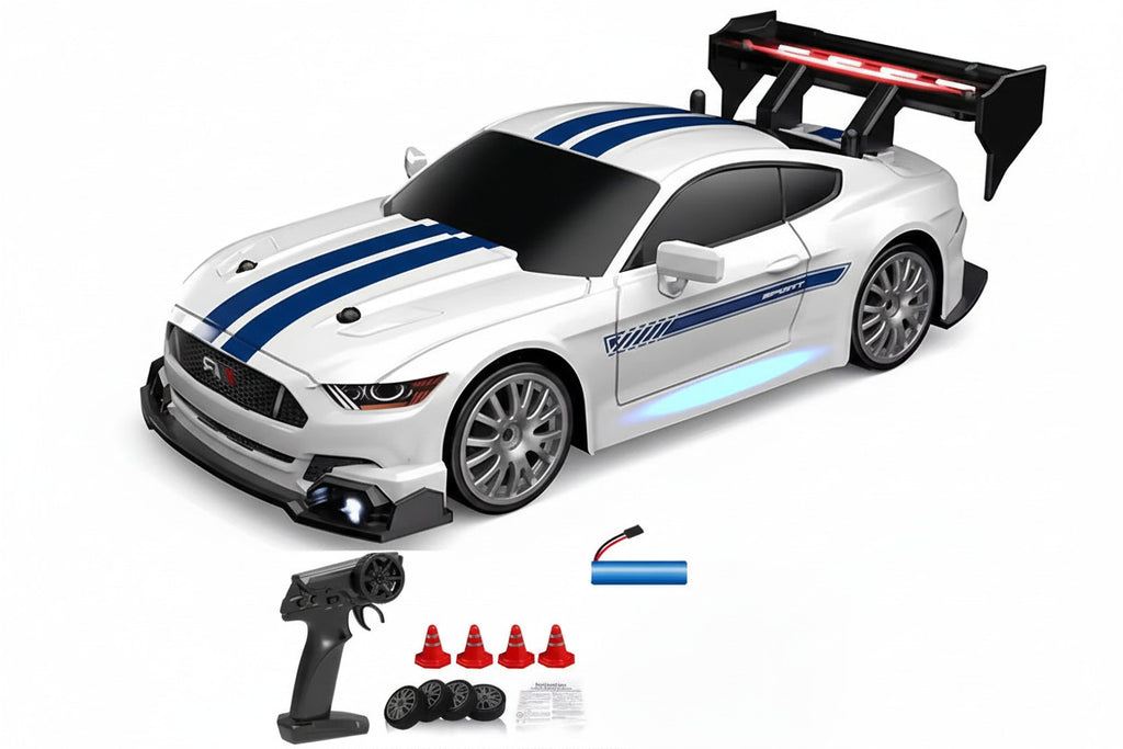 GTR 1:24 Stunt Racing Drift 20km/h High Speed Remote Control RC Car With Extra Tires - Project M Shop