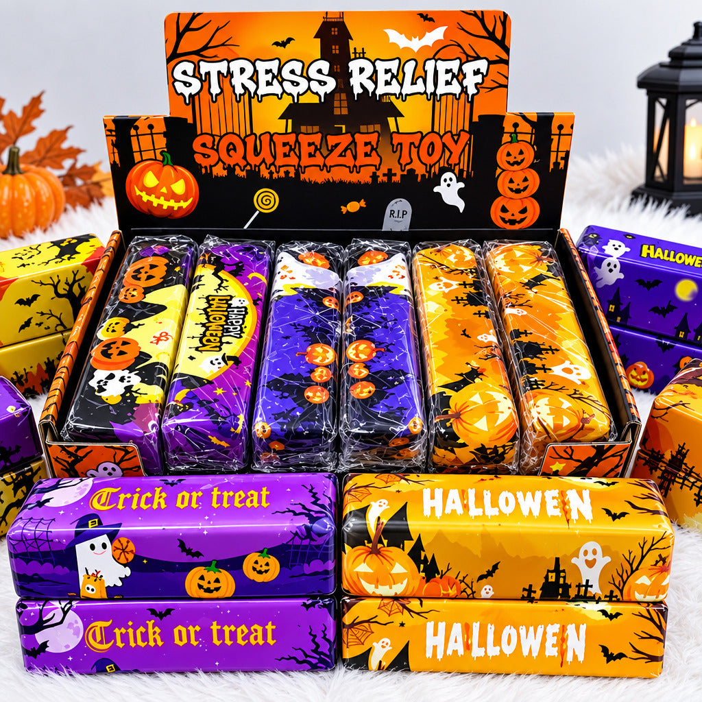 Halloween Squishy Toy - Butter Soft Stress Relief, 14cm | 1 Random Design - photo 4