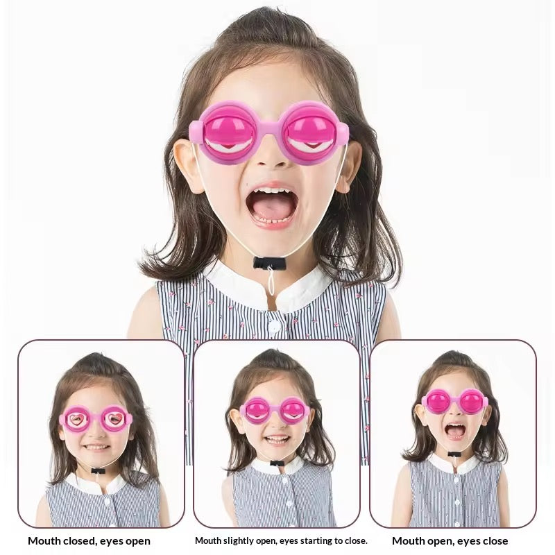 Children Horror Eyeball Dropping Glasses Funny Prank Toy - Novelty Gift For Halloween