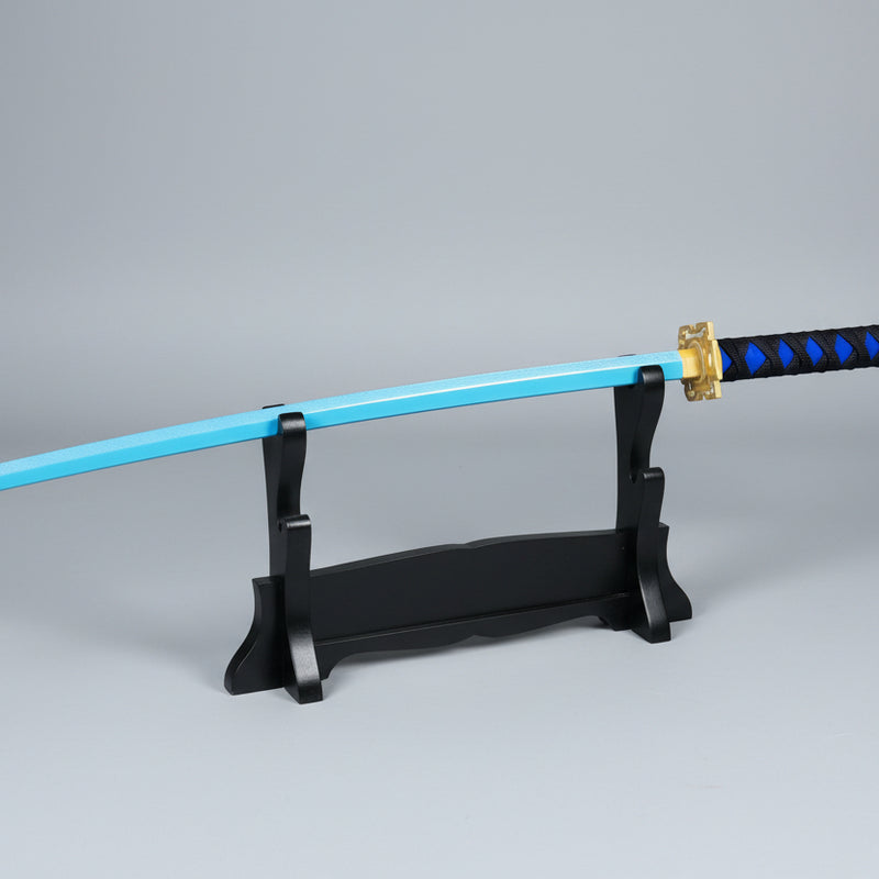 Muichiro Blue Wooden Katana 106 CM Long - Demon Slayer Collectable Wooden katana - Project M Shop