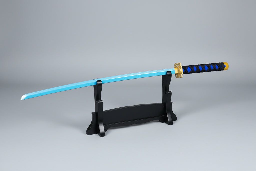 Muichiro Blue Wooden Katana 106 CM Long - Demon Slayer Collectable Wooden katana - Project M Shop