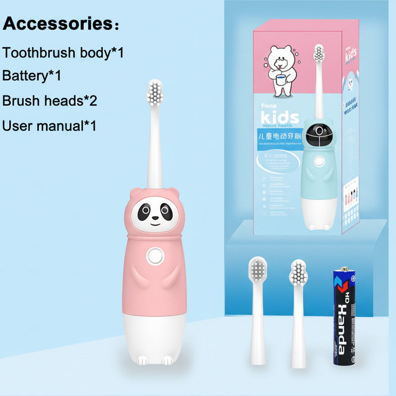 Electric Cartoon  Character Toothbrush For kids - 2+ Year - Project M Shop