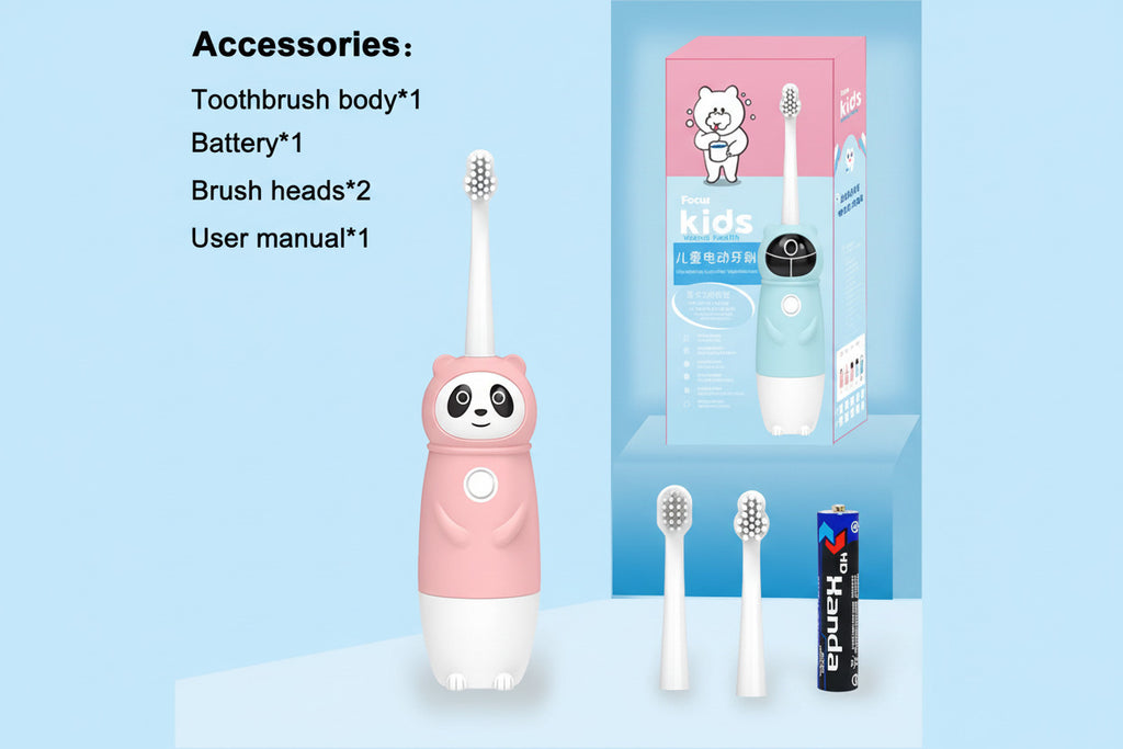 Electric Cartoon  Character Toothbrush For kids - 2+ Year - Project M Shop