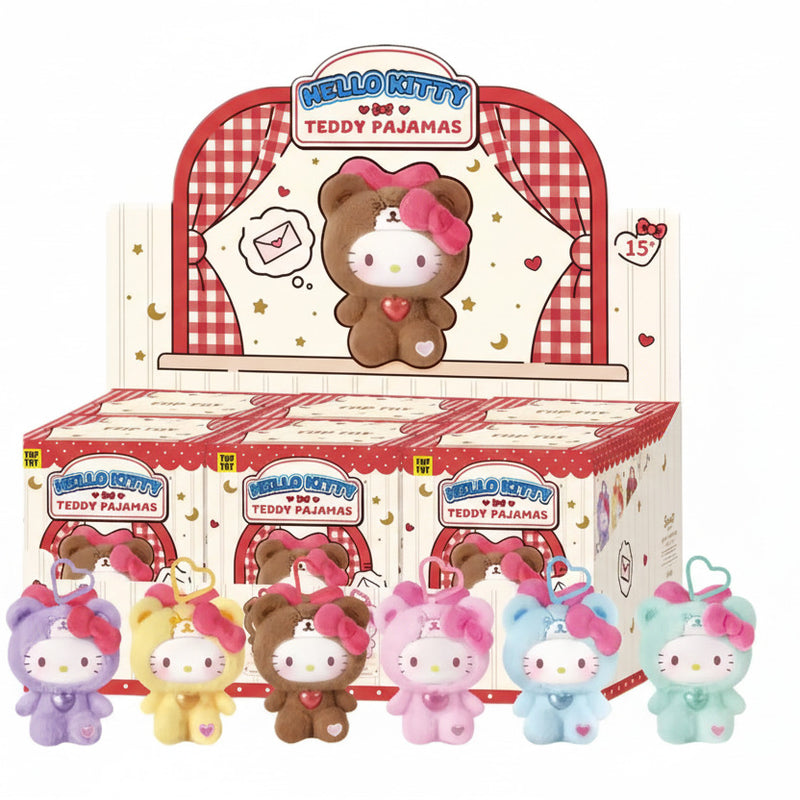 Hello Kitty Teddy Pajama Series Blind Box - 1 Random Design - Project M Shop