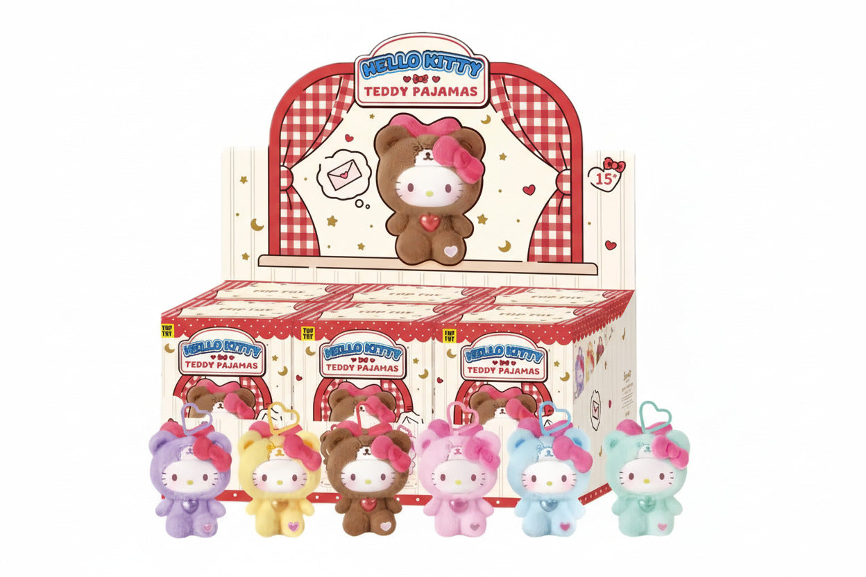 Hello Kitty Teddy Pajama Series Blind Box - 1 Random Design - Project M Shop