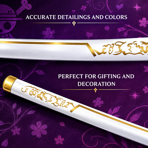 Shinobu Kocho Nichirin LED Katana - 105cm | Demon Slayer Insect Hashira