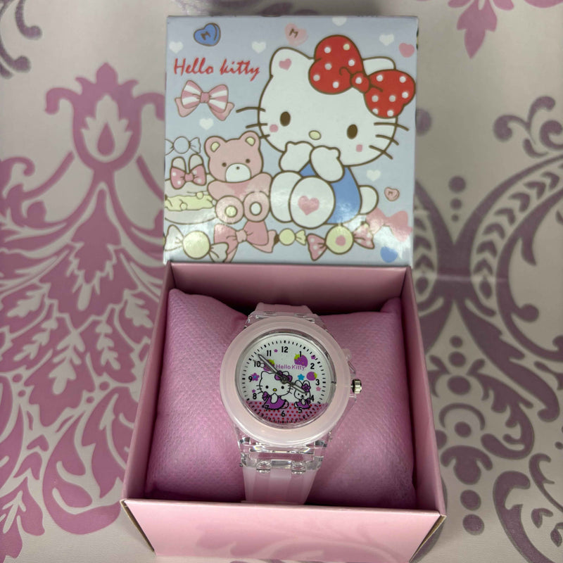 Sanrio Children's Watch - Luminescent Silicone Strap with Gift Box - Project M Shop