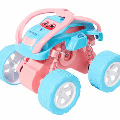 Mini Monster Car Toy With Friction Drive Cute Toy For Children - Random Color - Project M Shop