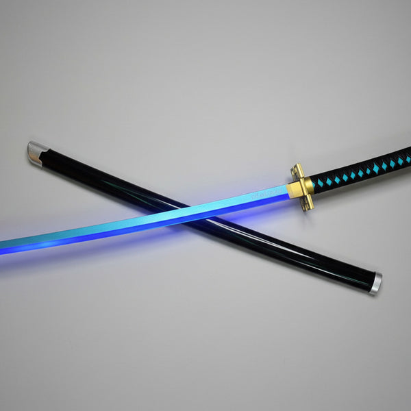 Muichiro Blue LED Demon Slayer Katana 104 CM Full Lenght - Project M Shop