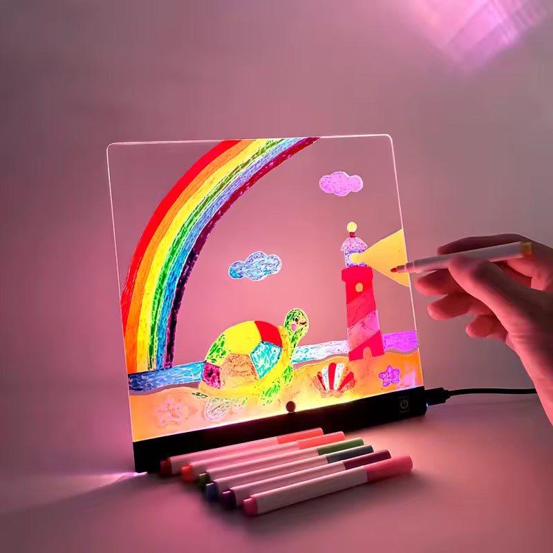 LED Drawing Board for Kids - Glowing Sketch Board for Creative Fun - Project M Shop