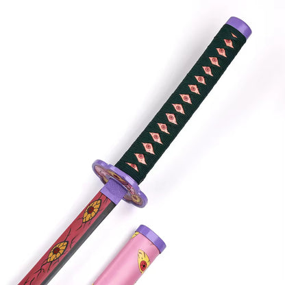 Demon Slayer Katana Replica - Kokushibo Wooden Samurai Sword