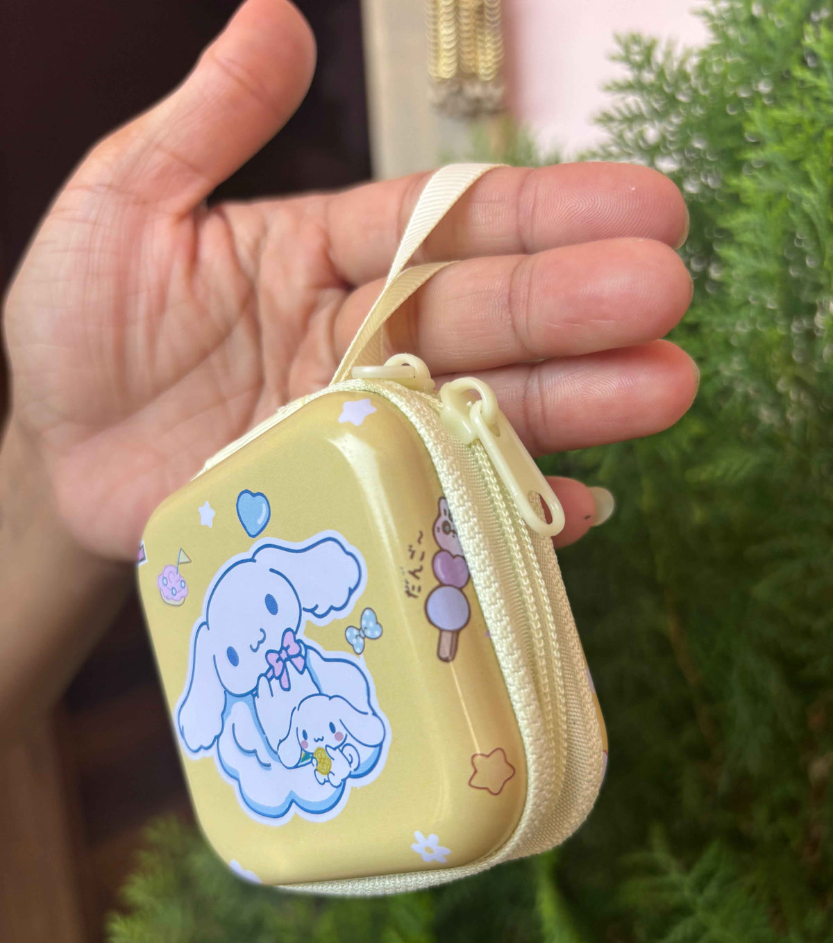 Cinnamoroll Coin Keeper Keychain – Secure Storage Charm