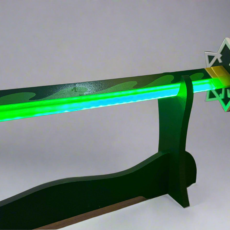 Shinazugawa Sanemi LED Katana - Glowing Sword of the Wind Hashira from Demon Slayer - Project M Shop