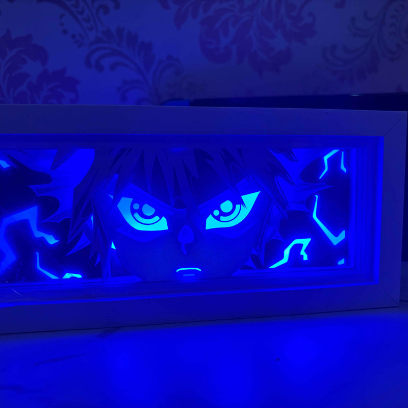 Killua Paper Crafted LED Lamp - Unique Hunter-X Design - Project M Shop