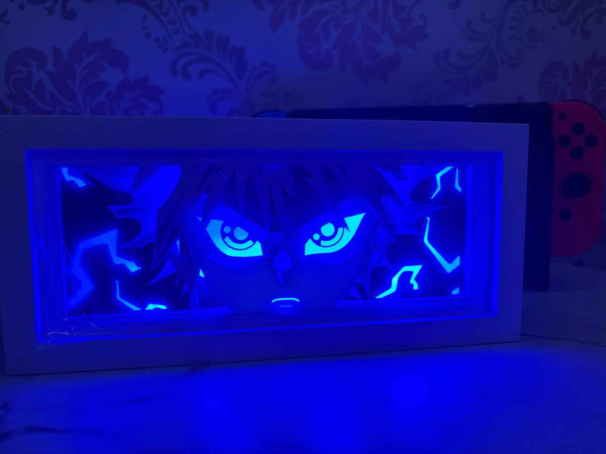 Killua Hunter x Hunter LED Lamp – Paper Craft Anime Night Light