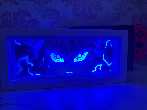 Killua Hunter x Hunter LED Lamp – Paper Craft Anime Night Light