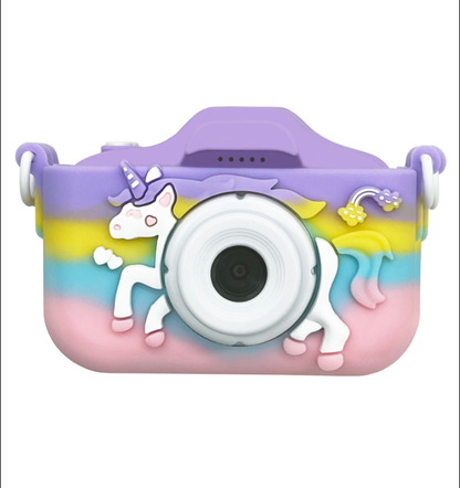 Kids Digital Camera - IPS HD Screen Toy with Dual Back and Selfie Camera, Video, Music, and Games - Project M Shop