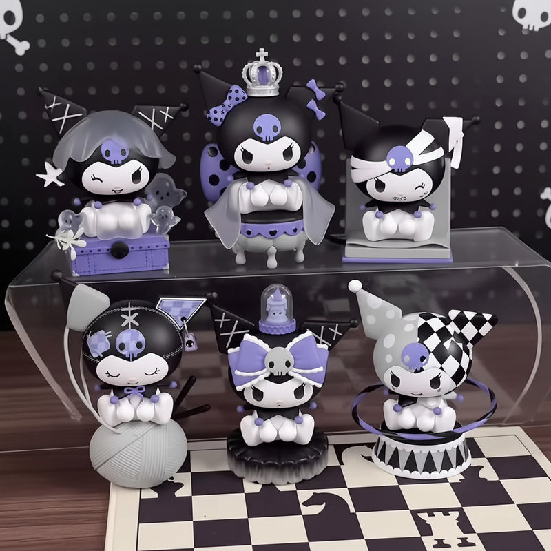 Kuromi Frozen Dark Night Story Series PVC Figure - 1 Random Blind Box Design - Project M Shop
