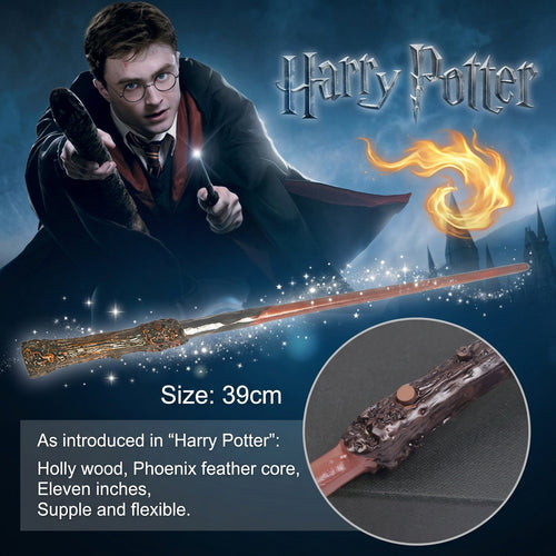 Harry Potter Style Fire-Breathing Magic Wand - Fire-Throwing Effect | Age 12+ Collectible