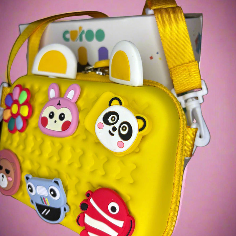 Cartoon charm sling bag for teens - Project M Shop
