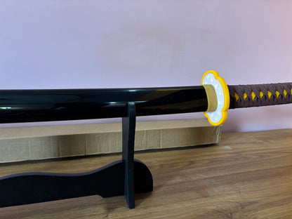 Kaigaku Wooden Katana - Wooden Katana for Cosplay Inspired by Demon Slayer - Project M Shop
