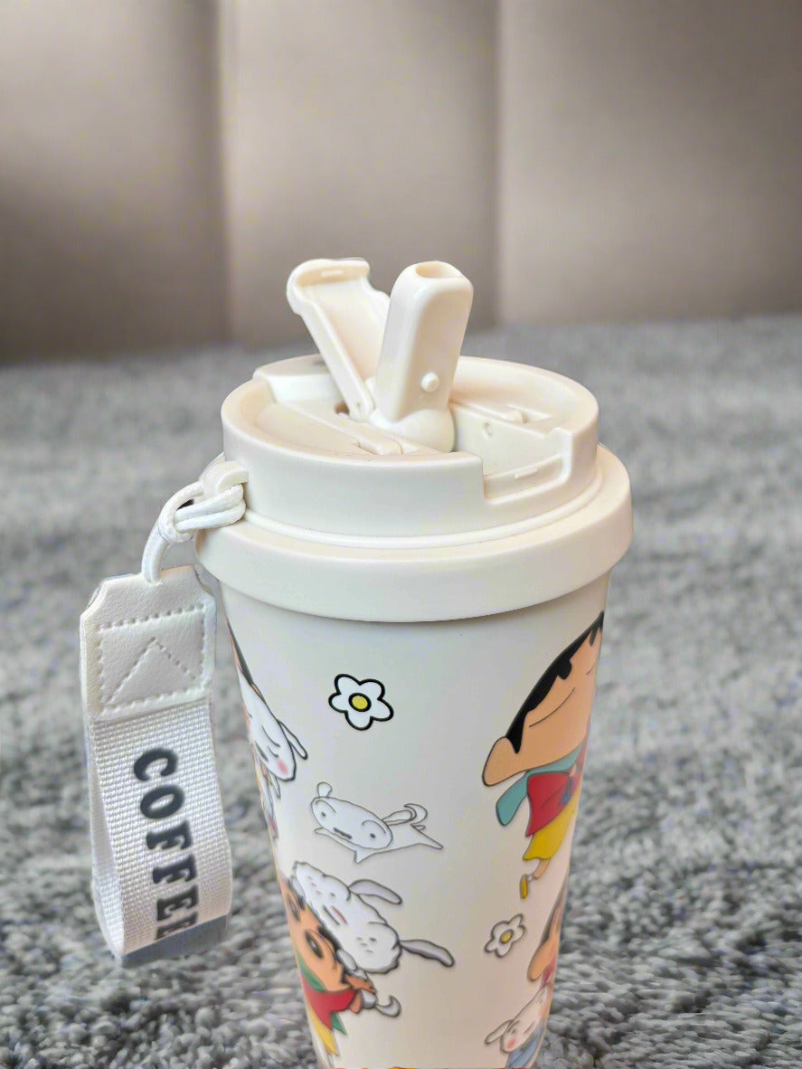 Shin-Chan Tumbler 600 ML - Insulated Stainless Steel Drinkware - Project M Shop