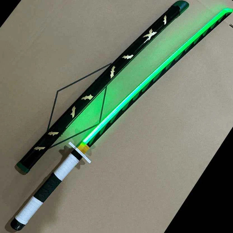 Shinazugawa Sanemi LED Katana - Glowing Sword of the Wind Hashira from Demon Slayer - Project M Shop