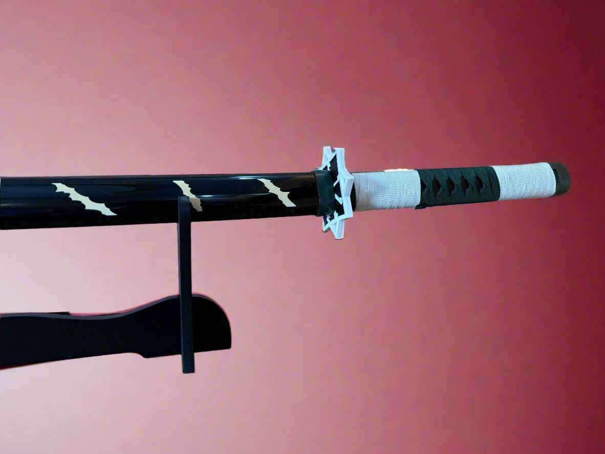 Shinazugawa Sanemi Katana - Wooden Sword of the Wind Hashira from Demon Slayer