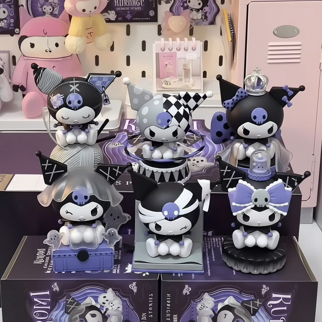 Kuromi Frozen Dark Night Story Series PVC Figure - 1 Random Blind Box Design - Project M Shop
