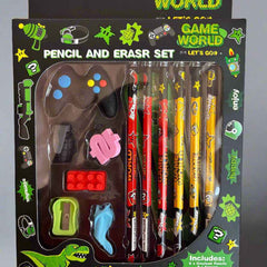 Game world stationery set of 13 pieces - Project M Shop