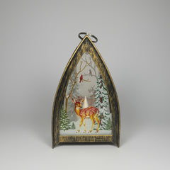 Reindeer Tringle Shaped Lantern LED Light For Decoration - For Indoor Use - Project M Shop