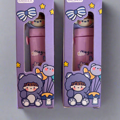 Cute bear girl push-pull eraser - combo of 2 - Project M Shop