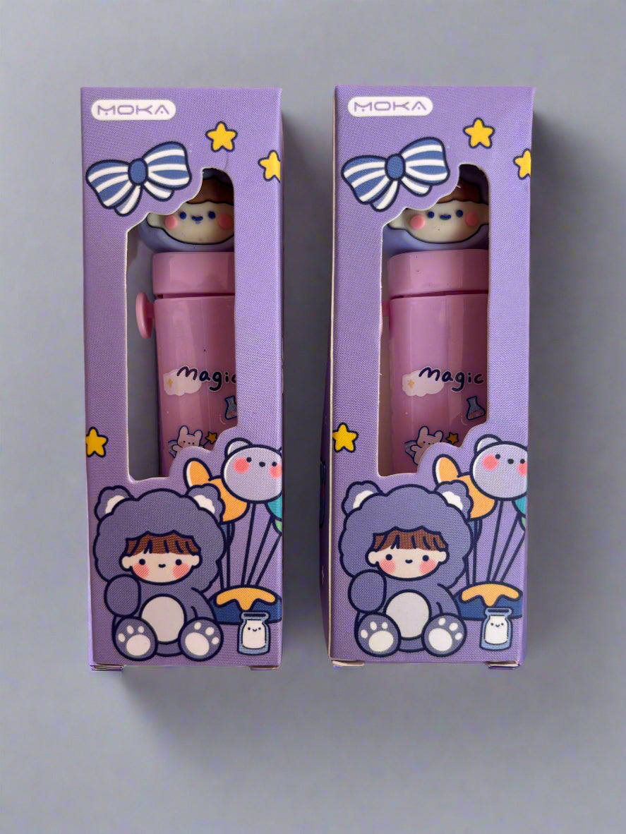 Cute bear girl push-pull eraser - combo of 2 - Project M Shop