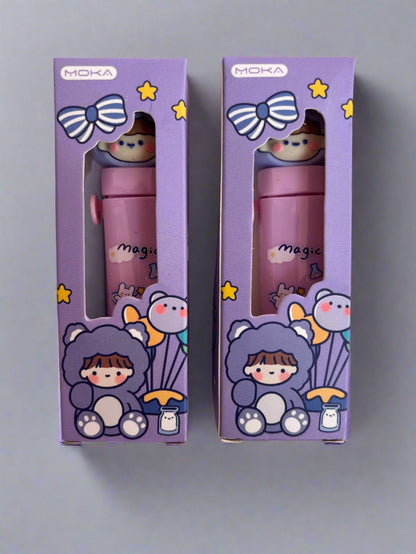 Cute bear girl push-pull eraser - combo of 2 - Project M Shop