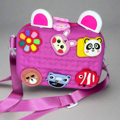 Cartoon charm sling bag for teens - Project M Shop