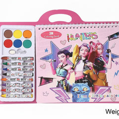 K-Pop Demon Hunter Huntrx Coloring, Drawing and Doodle Book - Project M Shop