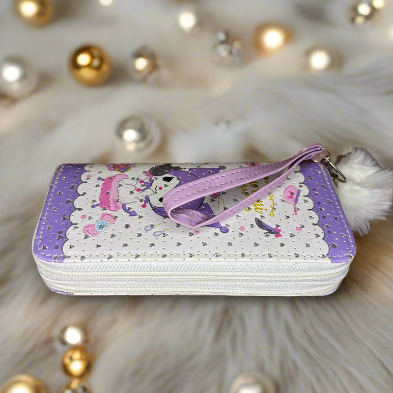 Sanrio Kuromi & my melody inspired wallet bag for girls - Project M Shop
