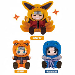 Eaki Naruto Cute Beast Sitting Party Vinyl Plush Pendant Blind Box - 1 Random Design - Project M Shop