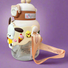 Pochacco Water Bottle for Kids - 700 Ml Sanrio Design - Project M Shop
