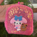 My Melody Coin Purse Keychain - Fluffy and Cute Accessory - Project M Shop