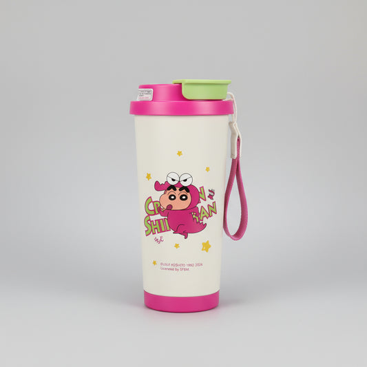 Shin-Chan Crayon Alligator Themed Insulated Tumbler - 600ML - Project M Shop