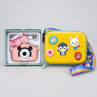 Cartoon Charm Sling Bag + Dual Lens 40MP Kids Camera Combo - thumbnail 10