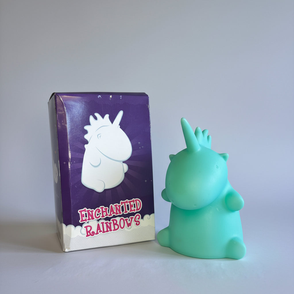 Enchanted Rainbow Dinosaur Shaped Creative Silicon Plastic Night Light For Kids - Project M Shop