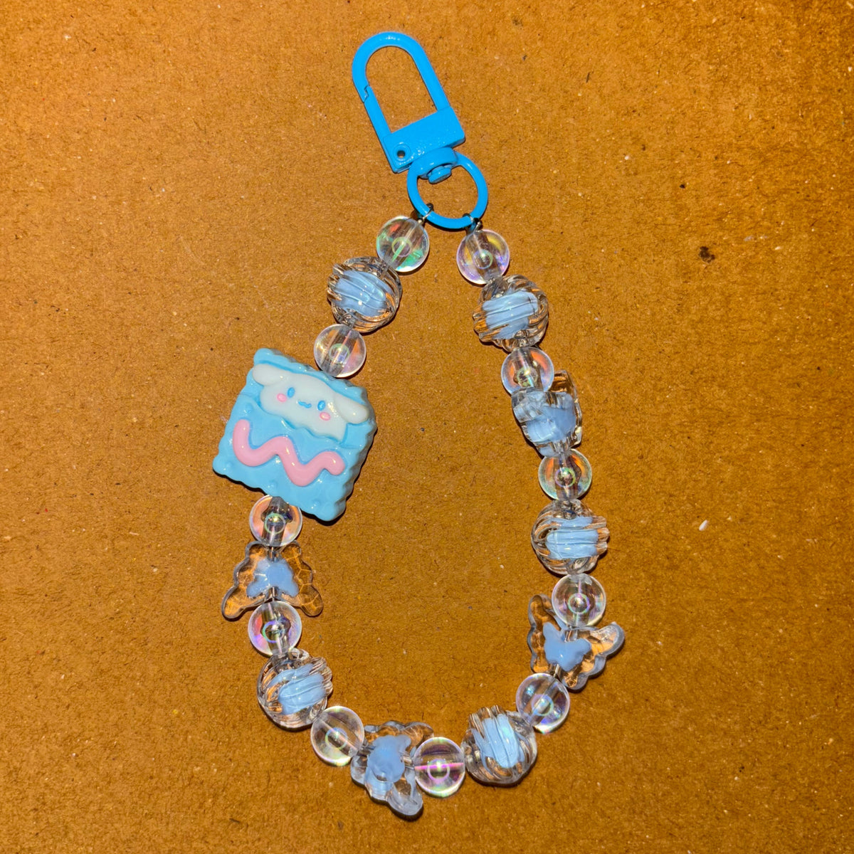 Pochacco Shell Beads Charm – Trendy Bag Accessory
