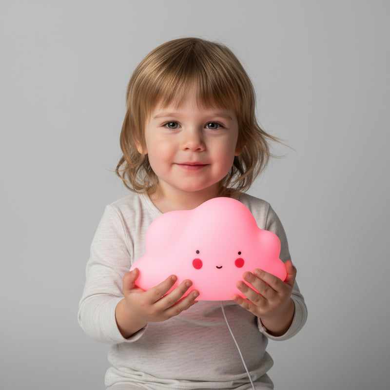 Cloud Shaped Creative Silicon Plastic Night Light For Kids - Project M Shop