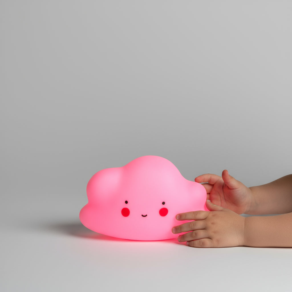 Cloud Shaped Creative Silicon Plastic Night Light For Kids - Project M Shop