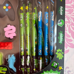 Game world stationery set of 13 pieces - Project M Shop
