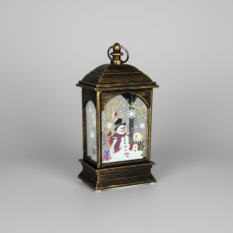 Snowman Strom Lantern LED Light For Decoration (Indoor) - Random Color - Project M Shop