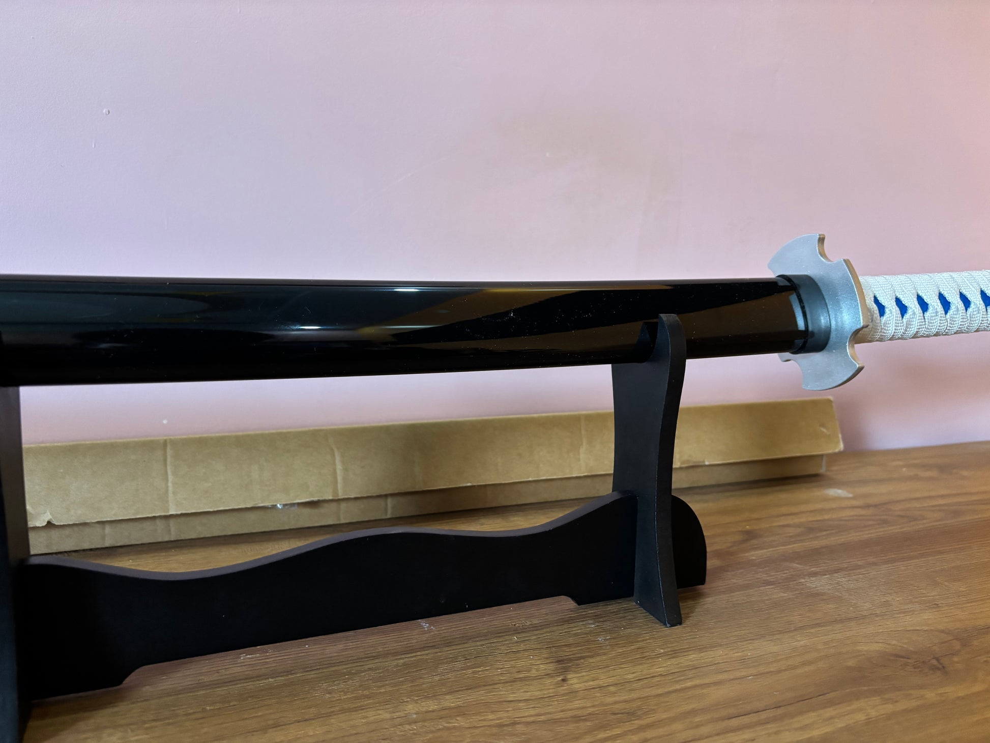 Kamado Tanjirou Wooden Katana - Demon Slayer Inspired Wooden Sword - Project M Shop